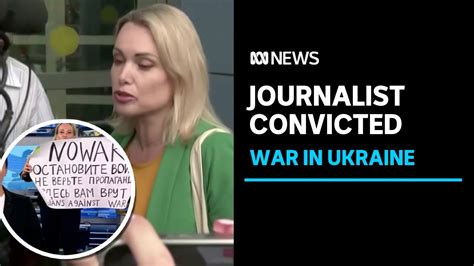 Anti War Russian Journalist Marina Ovsyannikova Convicted Again Abc News The Global Herald