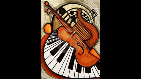 Pin By Ruth Ireland On Classical Music And Instruments Music Artwork Music Painting