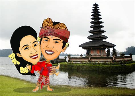 Gambar Kartun Orang Bali Paling Trend