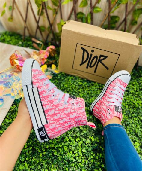 👞 Zapatos Dior Para Mujer En Color Rosa Brazal