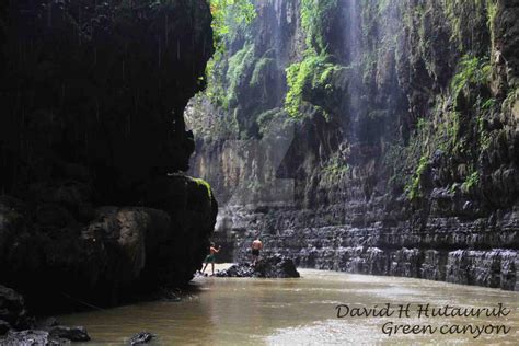 Green Canyon Pangandaran Ciamis Jawa Barat By Davebumbled On Deviantart