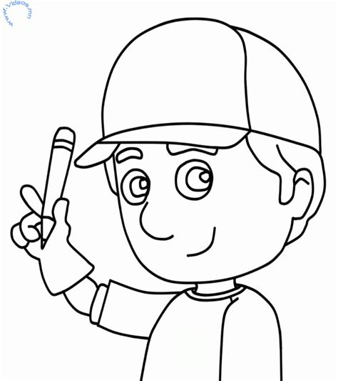 Handy Manny Drawing Clip Art Library