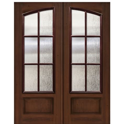 Fiberglass Double Entry Doors Prehung Glass Designs