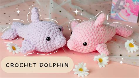 Crochet Dolphin For Beginner 😍😘 Easy Amigurumi For Beginner Crochet