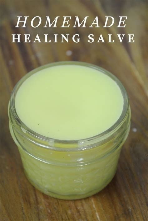 Homemade Healing Salve Rebooted Mom