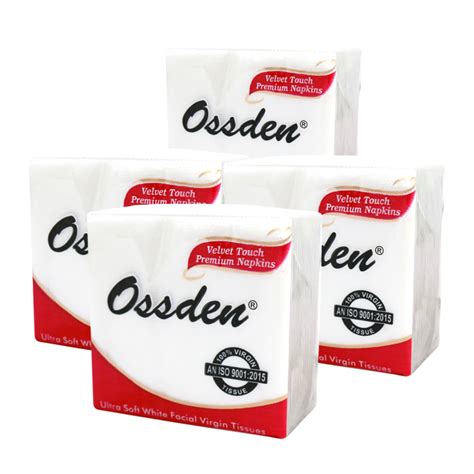 Ossden Disposable Soft Tissue Paper Napkin 80 Pulls Pack Of 12