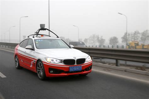 Baidus Bmw 3 Series Self Driving Machine Takes A Tour Around Beijing