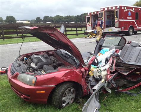 Ocala Post Two Critically Injured In Accident On 225a