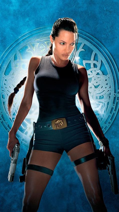 Lara Croft Tomb Raider Phone Wallpaper Moviemania Tomb Raider Angelina Jolie Tomb