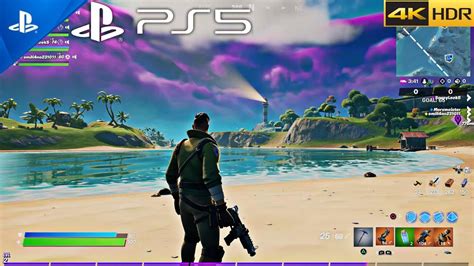 Ps5 Fortnite Ultra High Graphics Gameplay 4k Hdr 60 Fps No