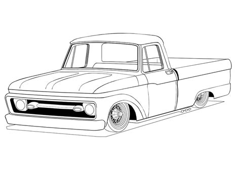 572.12 kb, 2080 x 1485. Ford trucks coloring pages download and print for free