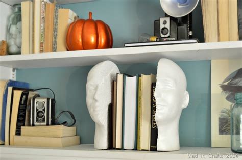 Quirky Head Bookends Mad In Crafts