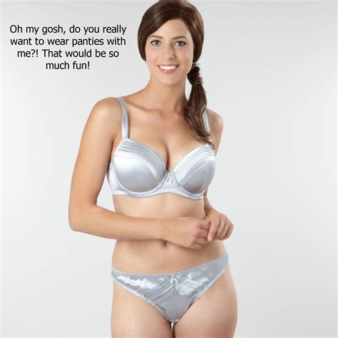 pin on 1 satin panty encouragement captions