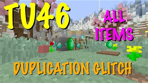 Minecraft Xbox Ps Tu46 Duplication Glitch Tutorial Working