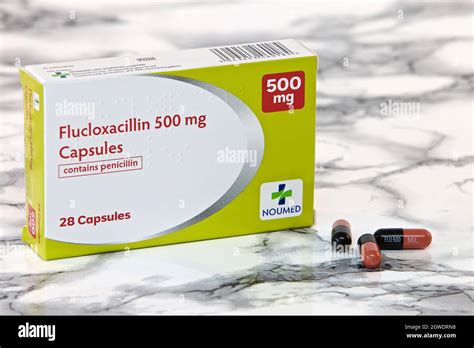Flucloxacillin 500mg Capsules Stock Photo Alamy
