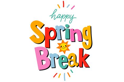 Spring Break Free Cliparts Clip Art On Transparent Spring Break