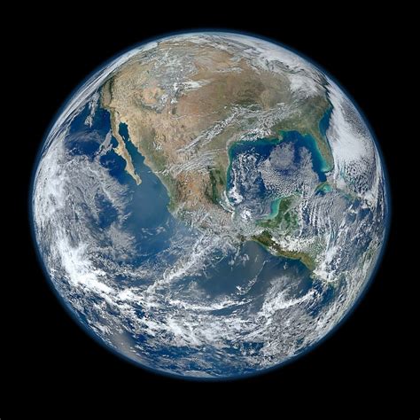 Hd Wallpaper Planet Earth Close Up Photo Globe Space Universe