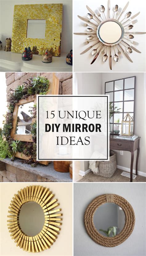 15 Unique Diy Mirror Ideas With Tutorials