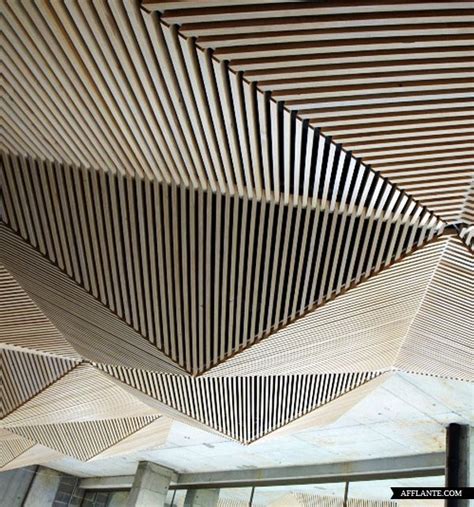 Origami Inspired Installation On Ceiling By Assemble Studio