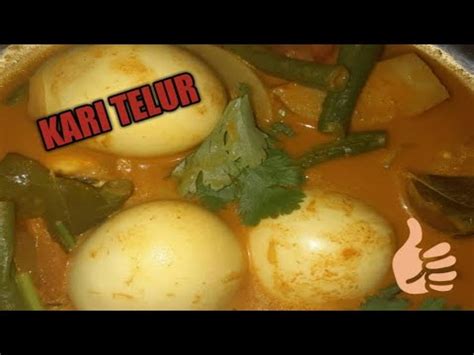 Berikut adalah 15 resep kari ayam super lezat yang bisa kamu coba di rumah. Resepi Kari Telur 🥚🥚🥚 - YouTube