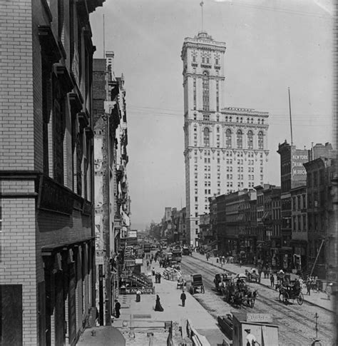 Old New York In Photos 113 42nd Street Looking West 1906