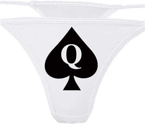 Clothing Queen Of Spades Thong Underwear Qofs Panties For Bbc Lovers Knaughty Knickers Q Of S