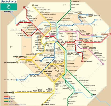 Metropolitana Di Parigi Sulla Mappa Pianificatore Di Viaggio Parigi