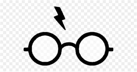 Download Harry Potter Glasses Drawn Free Clipart Transparent - Harry