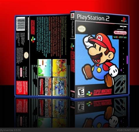 Snes Station Playstation 2 Box Art Cover By Bluemike