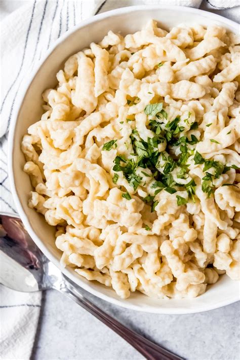 Homemade German Spaetzle Are Part Noodle Part Dumpling And They Go