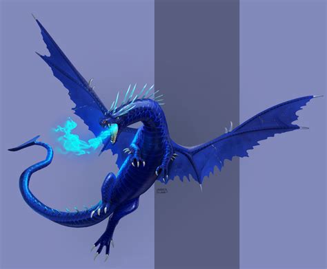 Azure Dragon By Madnessdemon On Deviantart
