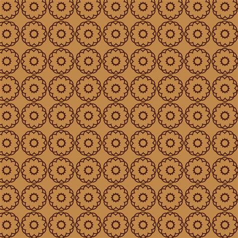 Download Light Brown Floral Pattern Wallpaper