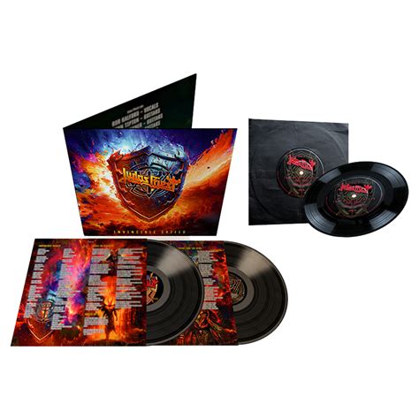 Invincible Shield Alt Cover Plus 7 Judas Priest Store