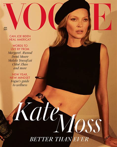 Kate Moss Is The Cover Star Of British Vogue January Issue Laptrinhx News
