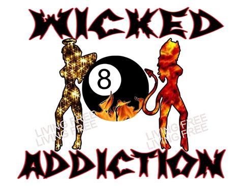 Wicked Addiction Pool Etsy