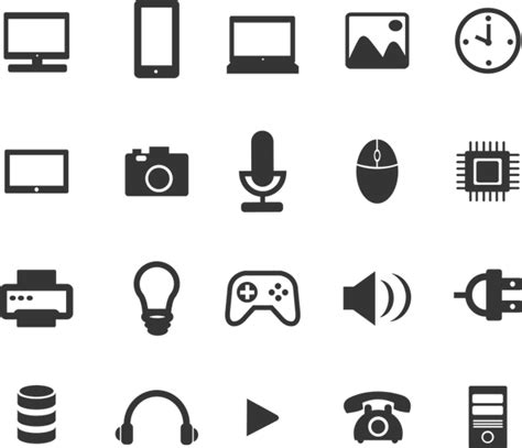 Icons Technology · Free Vector Graphic On Pixabay