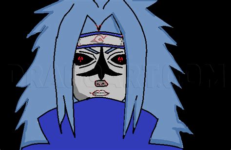 How To Draw Curse Mark Sasuke 2nd State Step By Step Drawing Guide