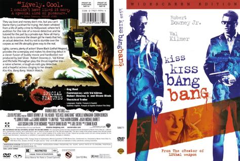 Film tells the story of three characters: KISS KISS BANG BANG - Movie DVD Scanned Covers - 5171KISS ...