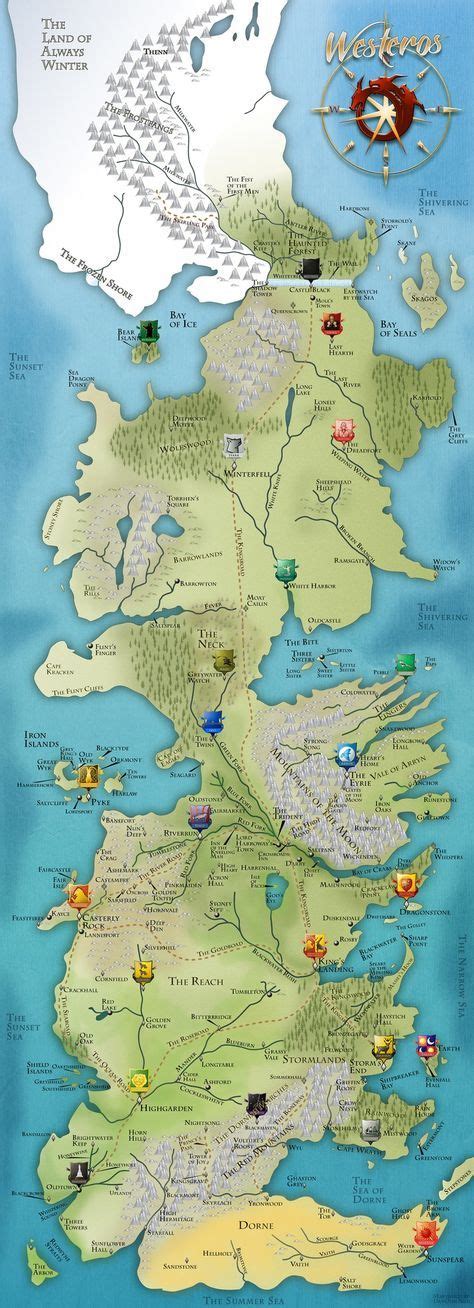 Westeros Map En 2019 Mapa Juego De Tronos Juego De Tronos Y Mapa De
