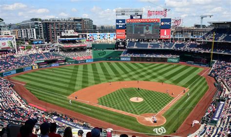 Nationals Stadium Seating Guide Elcho Table