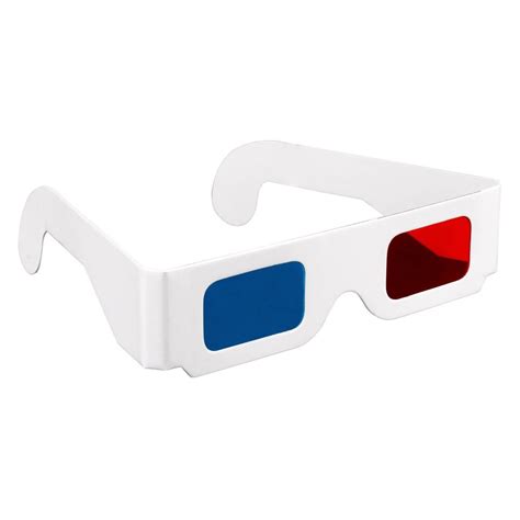 5pcs Lot Paper 3d Glasses Red Cyan Blue 3d Glasses Paper Size 3 Points Hot Selling Blue And