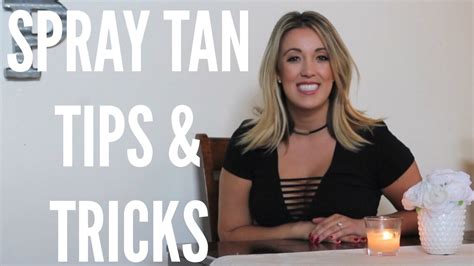 Spray Tan Tips And Tricks Youtube
