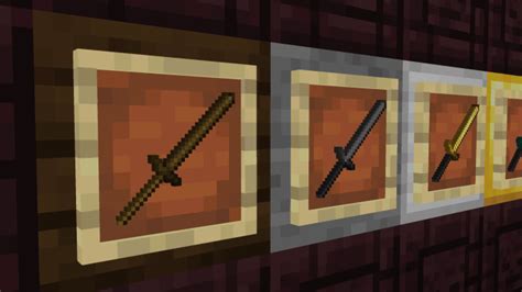 Netherite tools have better enchantments. Ninja Sword | Minecraft PE Texture Packs
