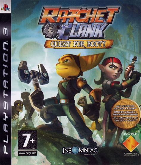 Ratchet Clank Future Quest For Booty 2008 PlayStation 3 Box Cover