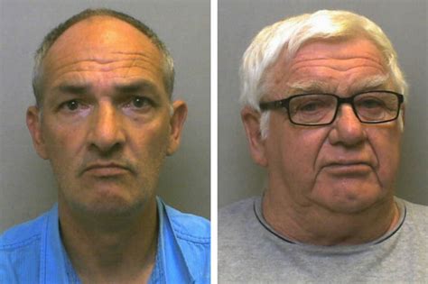 faces of evil police release mugshots of two men jailed for sex assaults on teen somerset live
