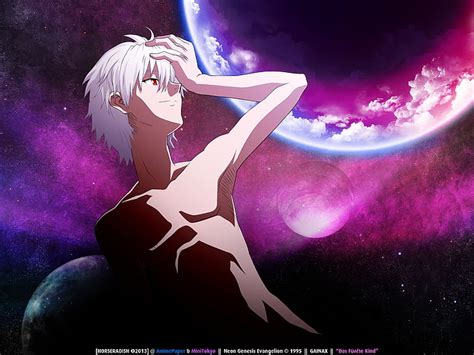 HD Wallpaper Evangelion Genesis Kaworu Nagisa Neon Series