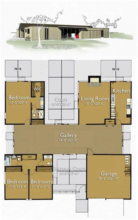 Awesome Eichler Home Floor Plans New Home Plans Design