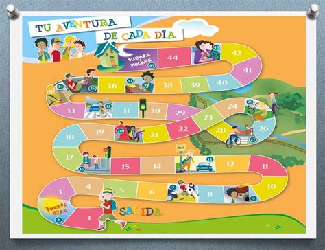 Juegos imprimibles para niños y niñas. Juego de ludo "Las aventuras del día" | Sitiofree: Para niños