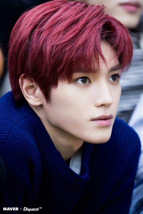 Photos To Prove Nct S Taeyong Is Running Out Of Colors To Dye His Hair Koreaboo