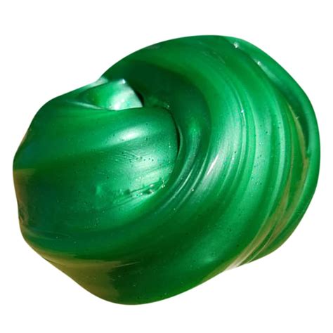 Green Kids Fluffy Floam Slime Putty Durtend 60ml Scented Stress Relief